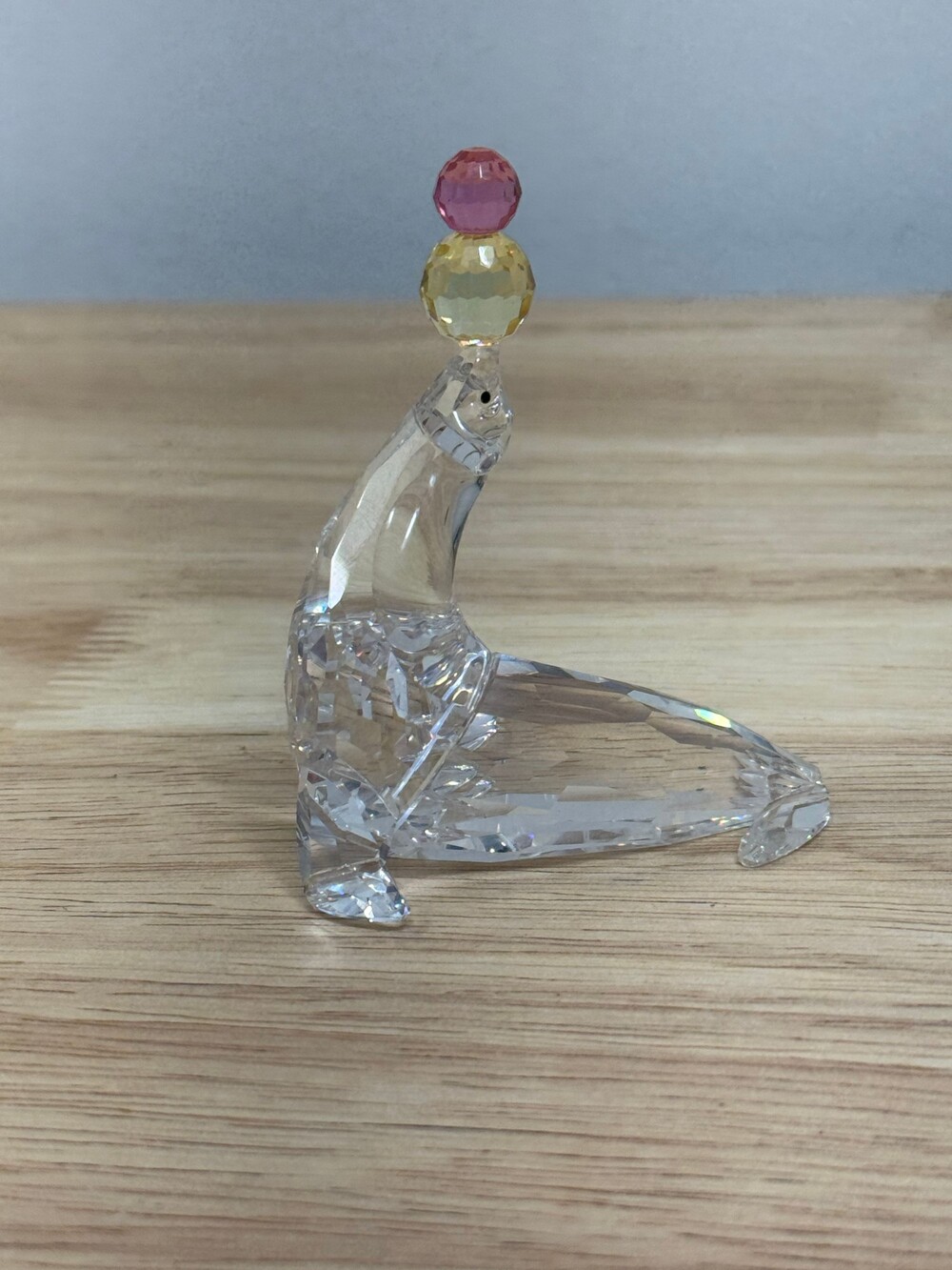 Swarovski Crystal-Playing Seal-2002-622526 - RETIRED